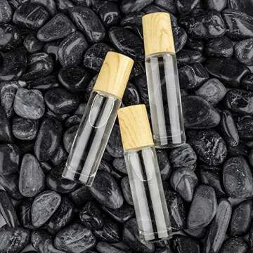 Tomorotec 20-Pack Essential Oil Roller Bottles Value Set