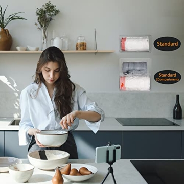 SEANADO Trash Bag Dispenser Holder for Home & Kitchen Storage