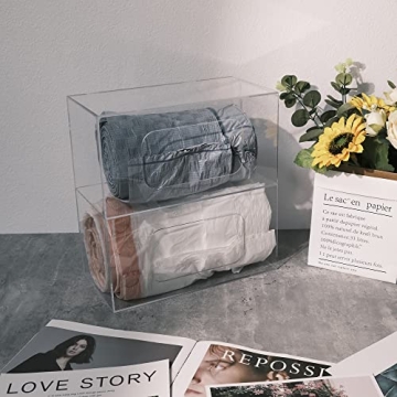 SEANADO Trash Bag Dispenser Holder for Home & Kitchen Storage