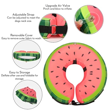 Comfortable Inflatable Dog Cone Collar Recovery Aid