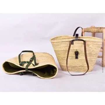 Elegant Straw Beach Bag - Stylish & Eco-Friendly Tote