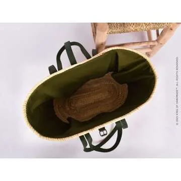 Elegant Straw Beach Bag - Stylish & Eco-Friendly Tote