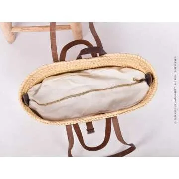 Elegant Straw Beach Bag - Stylish & Eco-Friendly Tote