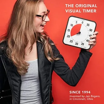 TIME TIMER 8 inch Visual Countdown Clock for Home and Classroom