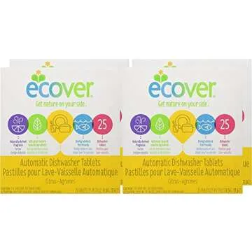 Ecover Natural Dishwasher Tablets - Eco-Friendly Citrus Clean