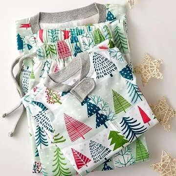 HonestBaby Family Matching Holiday Pajamas - Organic Cotton