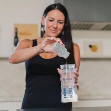 Ameda Breastmilk Storage Bags 6oz | Leak-Proof, BPA Free
