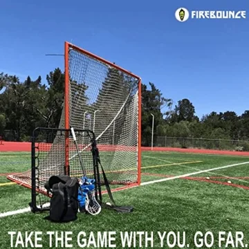 Lightweight Firebounce Lacrosse Rebounder for Easy Training
