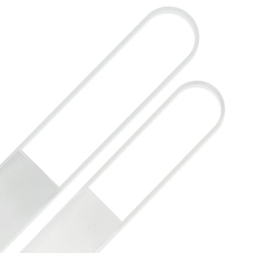 Mont Bleu Czech Glass Nail Files Set of 2 - Handmade & Durable