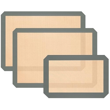 Buy Silicone Baking Mat 3-Pack: Non-Stick & Reusable