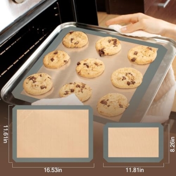 Buy Silicone Baking Mat 3-Pack: Non-Stick & Reusable