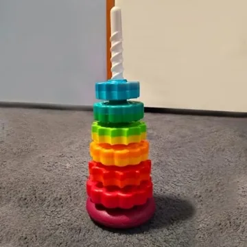 CAPT.GOOSE Baby Stacking Rings Toy for Toddlers and Infants