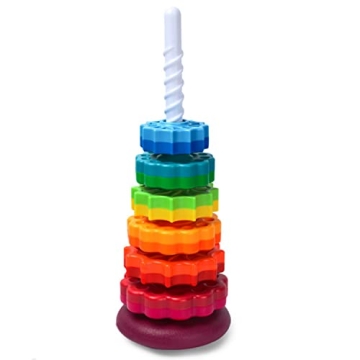 CAPT.GOOSE Baby Stacking Rings Toy for Toddlers and Infants