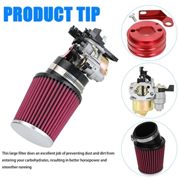 YOXUFA 212cc Carburetor Kit for Predator & Coleman Mini Bikes