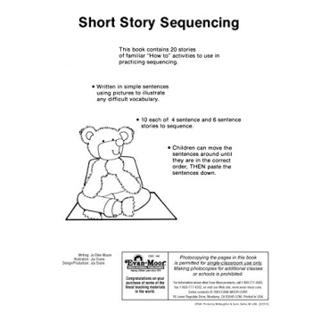 Short Story Sequencing Workbook for Grades 1-2