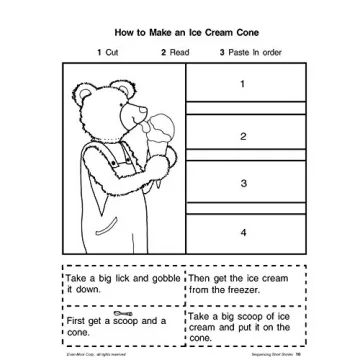 Short Story Sequencing Workbook for Grades 1-2