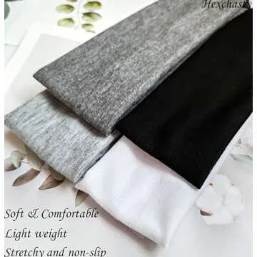 Soft Women's Headbands for Yoga and Running - Comfort & Style