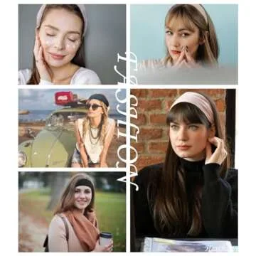 Soft Women's Headbands for Yoga and Running - Comfort & Style