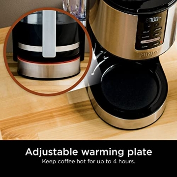 Ninja DCM200 14-Cup Programmable Coffee Maker for Perfect Brews