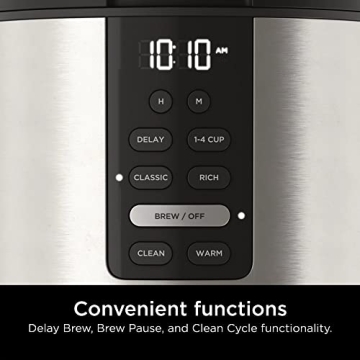 Ninja DCM200 14-Cup Programmable Coffee Maker for Perfect Brews