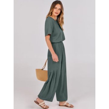 Comfortable Linen Jumpsuits for Women Summer 2024
