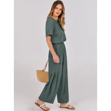 Comfortable Linen Jumpsuits for Women Summer 2024