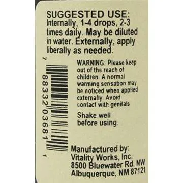 Vitality Works, Oregano Oil (1x1Oz )