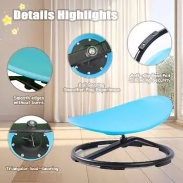 Luanka Kids Swivel Chair - Sensory Autism Spinning Chair