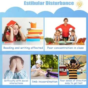 Luanka Kids Swivel Chair - Sensory Autism Spinning Chair