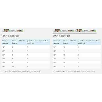 Flex-Fence - Decorative Versa Fence - Pack of 6