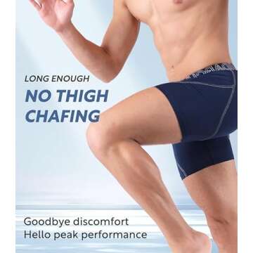 DAVID ARCHY Mens Underwear Mesh Quick Dry Boxer Briefs Active Performance Sports Ultra Soft Breathable Support Pouch Underwear with Fly in 3 Pack (L, Black/Dark Gray/Navy Blue - Mesh with Fly)