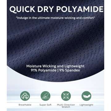 DAVID ARCHY Mens Underwear Mesh Quick Dry Boxer Briefs Active Performance Sports Ultra Soft Breathable Support Pouch Underwear with Fly in 3 Pack (L, Black/Dark Gray/Navy Blue - Mesh with Fly)