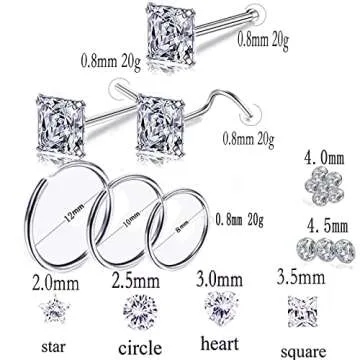 Carperton Gold Nose Rings for Women - Stylish Jewelry