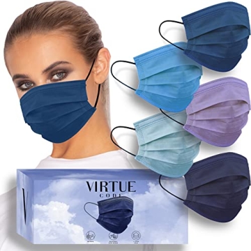 VIRTUE CODE Seamless Essentials Face Masks for All-Day Comfort