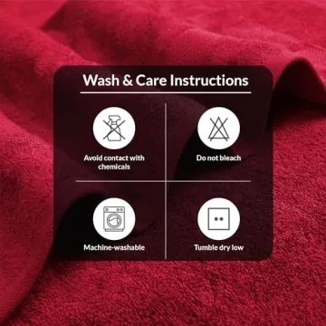 Luxury 100% Ring-Spun Cotton Towels Set of 4