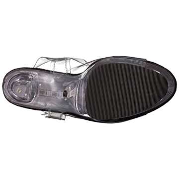 Pleaser Women's Flashdance-708 Sandal with LED Lights