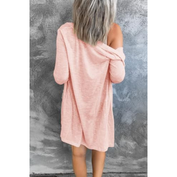 Lightweight Long Sleeve Cardigan for Women - MEROKEETY