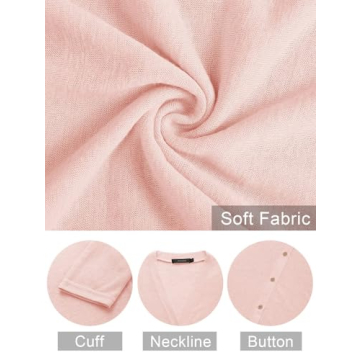 Lightweight Long Sleeve Cardigan for Women - MEROKEETY