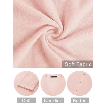 Lightweight Long Sleeve Cardigan for Women - MEROKEETY