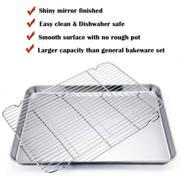 P&P CHEF Extra Large Baking Sheet Set for All Chefs