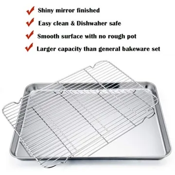 P&P CHEF Extra Large Baking Sheet Set for All Chefs