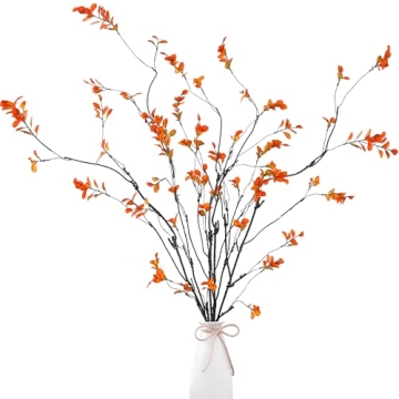 Sggvecsy Fall Artificial Ficus Branches - Realistic Decor