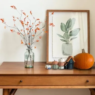 Sggvecsy Fall Artificial Ficus Branches - Realistic Decor