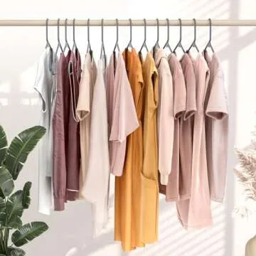 NEATERIZE Clothes Hangers - Space Saving & Durable Design