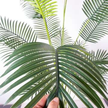 Aphighjoy 5FT Artificial Areca Palm for Home Decor