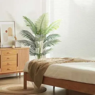 Aphighjoy 5FT Artificial Areca Palm for Home Decor