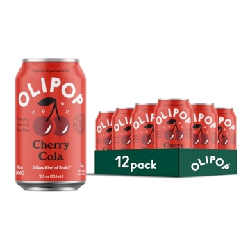 Buy OLIPOP Cherry Cola - Vegan & Gluten-Free Soda