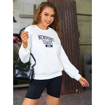 Soft Casual Women's Sweatshirt for Stylish Fall Wear