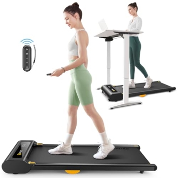 UREVO Under Desk Treadmill - Portable Walking Pad for Home & Office