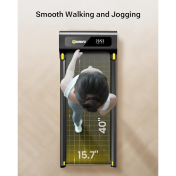 UREVO Under Desk Treadmill Portable Walking Pad 2.25HP